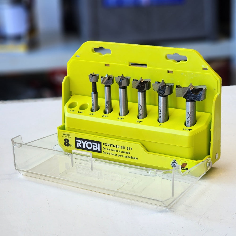 8 Piece Forstner Bit Set 8 Piece Forstner Bit Set